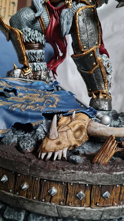 World Of Warcraft Thrall Figur WOW Thrall Kriegshäuptling Objekt 25CM Groß