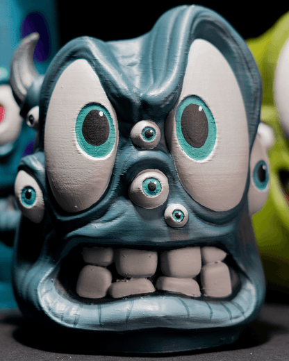 Niedliche Monster 3er-Vasen-Set Monster 3er-Pflanztopf-Set