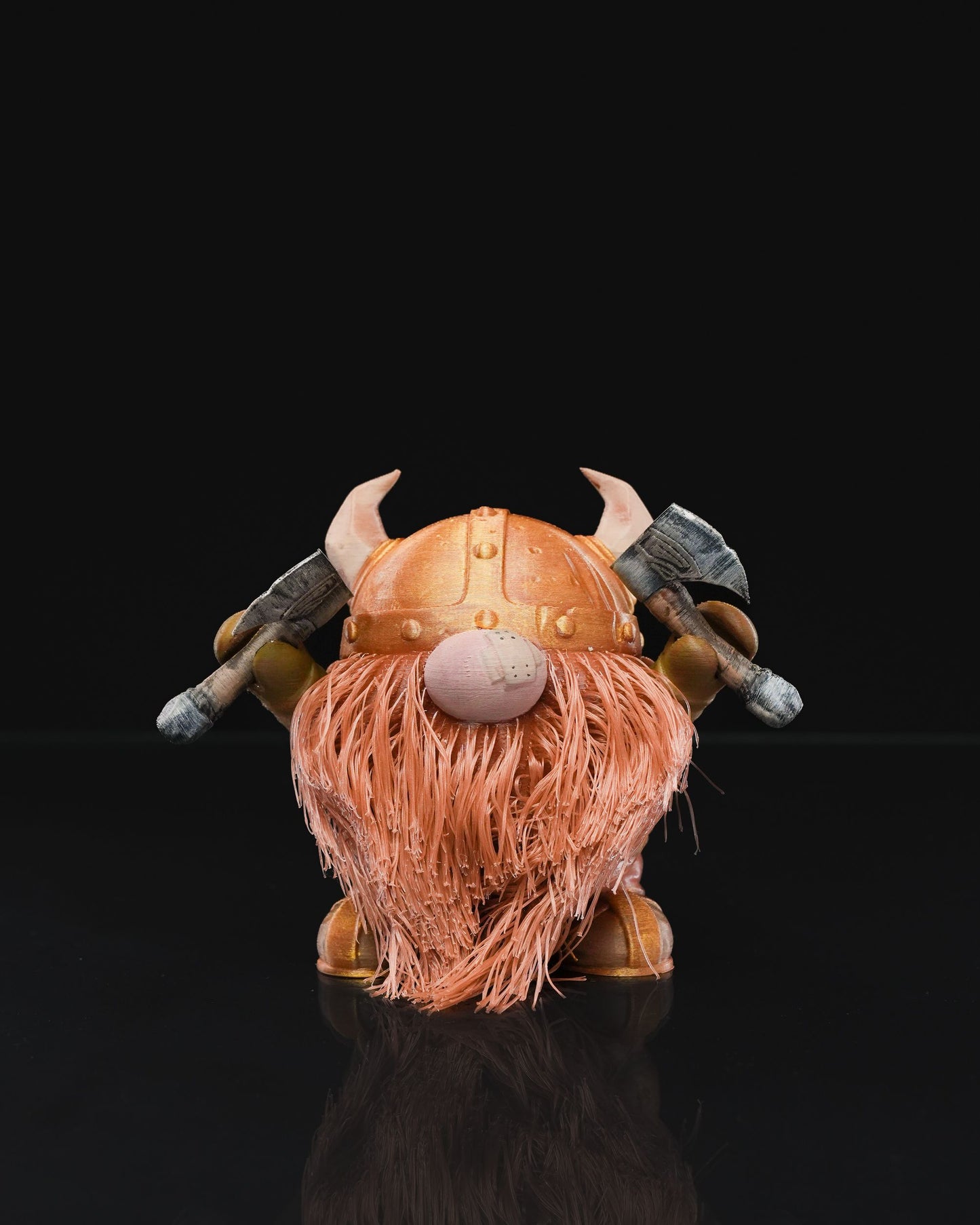 Wikinger Zwerg Horn Helm Trio Harald Hornhelm Trio Figur