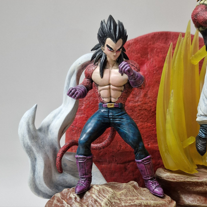 Dragon Ball GT Figur Dragon Ball Goku und Vegeta SSJ4 Gogeta Objekt 30CM Riesen Größe