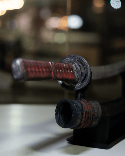 Japanisches Katana Spielzeugschwert Katana Samurai Schwertfigur mit Ständer