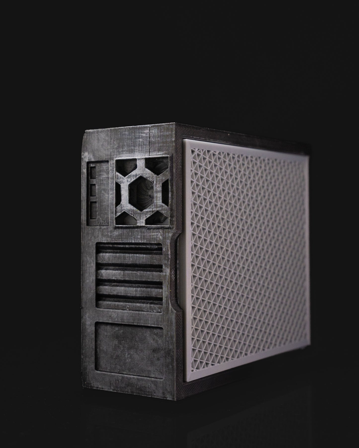 Gaming PC Spieler Computer Gehäuse USB SD Kartenbox Organizer