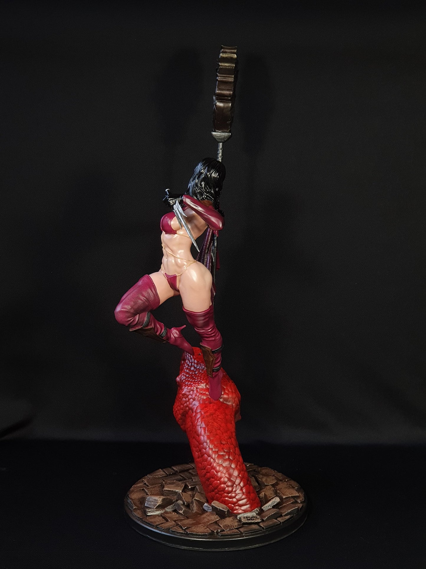 Mortal Kombat Mileena Figur Mortal Kombat Mileena Objekt Groß 25CM