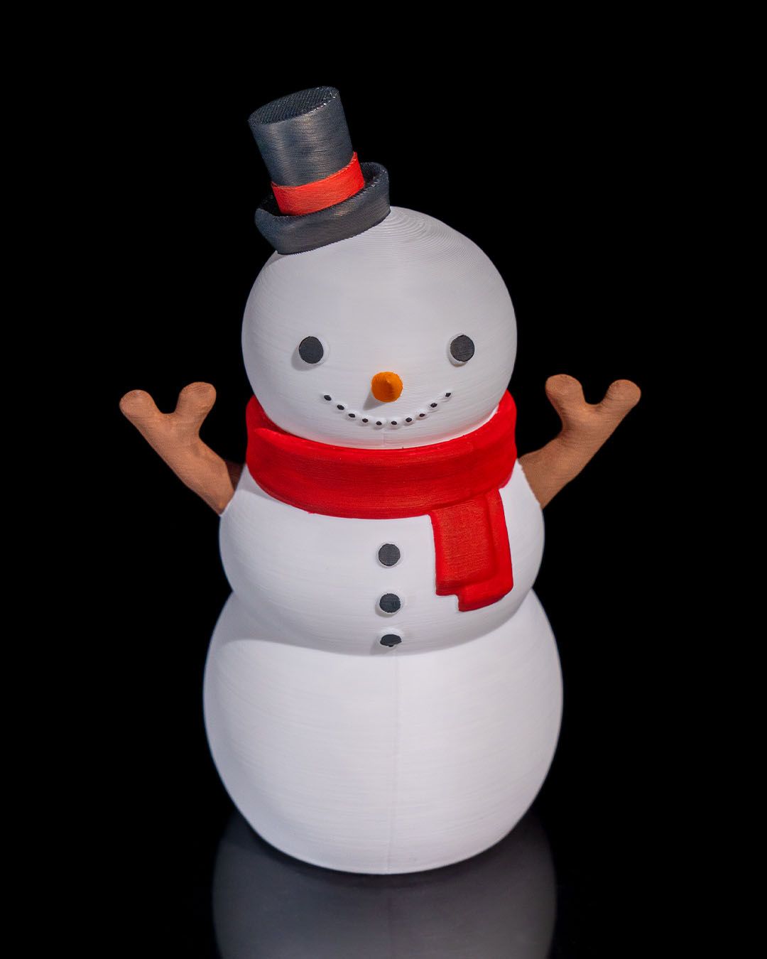 Weihnachtsgeschenk Schneemann Keksdose groß 26CM