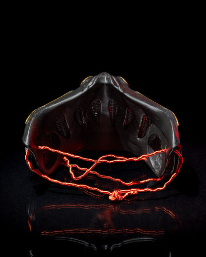 Halloween-Samurai-Maske Cyber-Samurai-Maske Halloween-Samurai-Maske