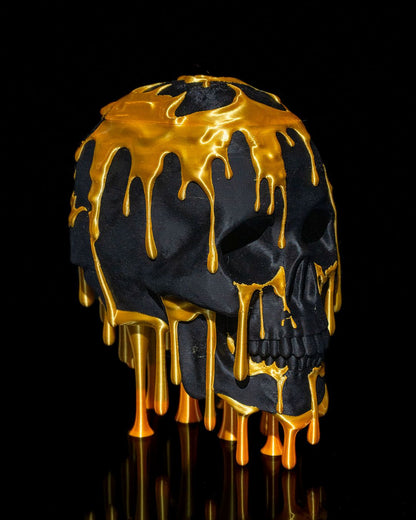 Halloween Totenkopf Dekorative Bonbonschale Süßigkeitenbox Aufbewahrungsbox 17CM