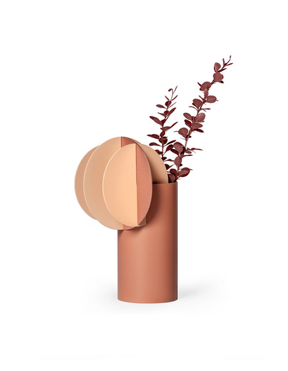 Kahn Abstrakt Vase Groß 25 CM Dekorative Harte Plastik Abstrakte Vase