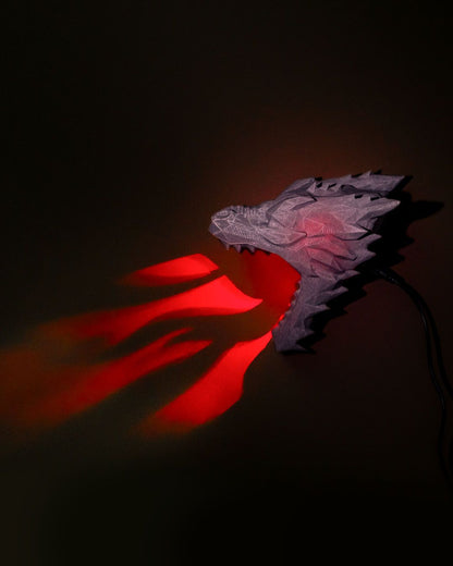 Game Of Thrones Drachenlampe House Of Dragons Drachenlampe Drachen-Nachtlicht