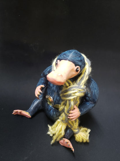 Harry Potter Niffler Bemalte Figur Phantastische Tierwesen Niffler Figur 17CM