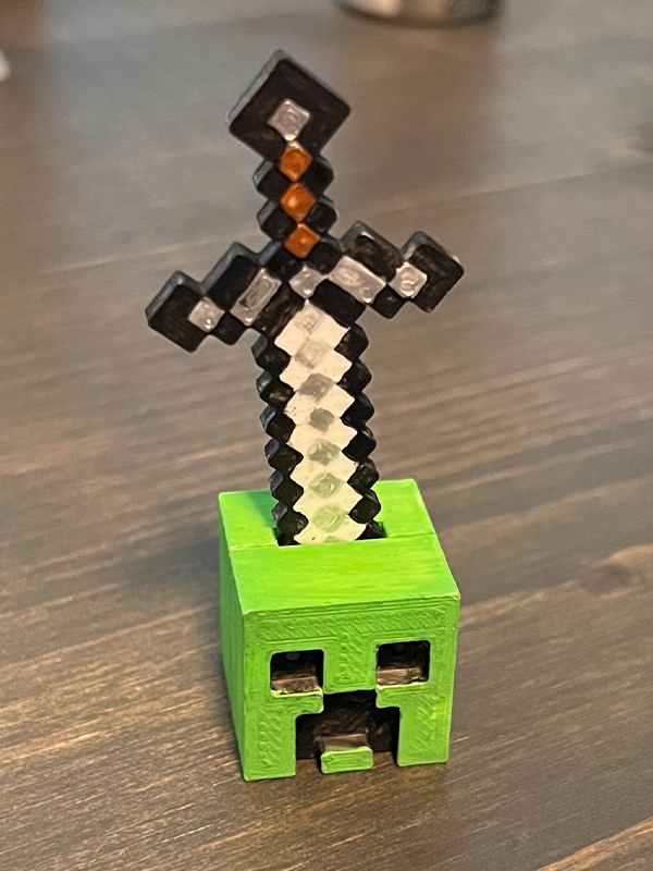 Minecraft Creeper Figur Minecraft Creeper Objekt