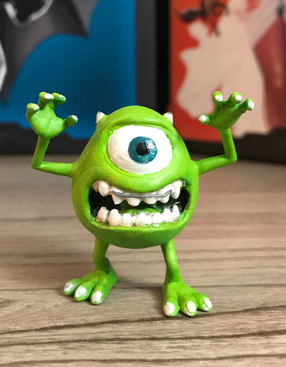 Süße Monster Mike Wazowski Bemalte Figur Monsters Mike Figur 10CM