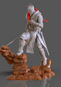 Dark Souls Yhorm Figur Dark Souls Riese Yhorm Objekt 25CM Groß
