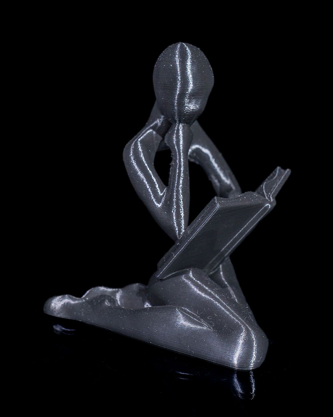 Buchlesender Mensch Abstrakter Deko-Gegenstand Abstrakte Menschenfigur Groß 20CM