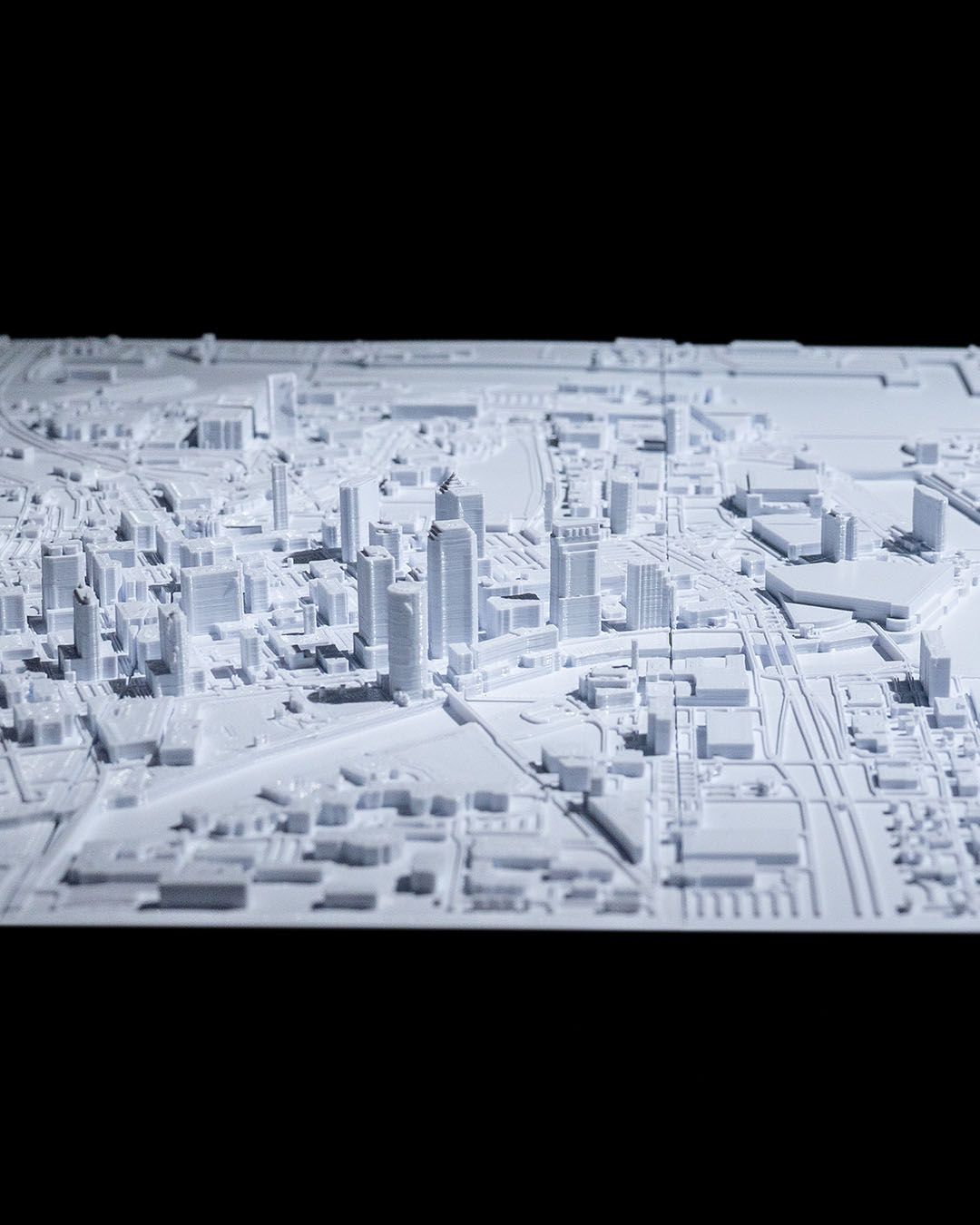 Tampa 3D Stadt-Skyline Dekorative Minimalistische Wandkunst Tampa Gemälde
