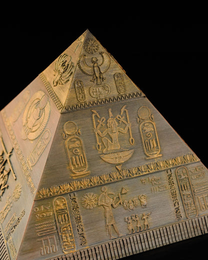 Pyramiden-Enigma-Rätsel-Aufbewahrungsbox – Organizer