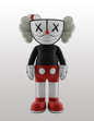 Kaws Clown Bemalte Figur Groß 20CM
