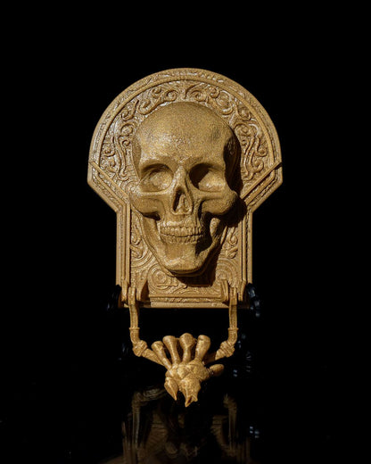 Totenkopf-Türklopfer, groß, 19 cm