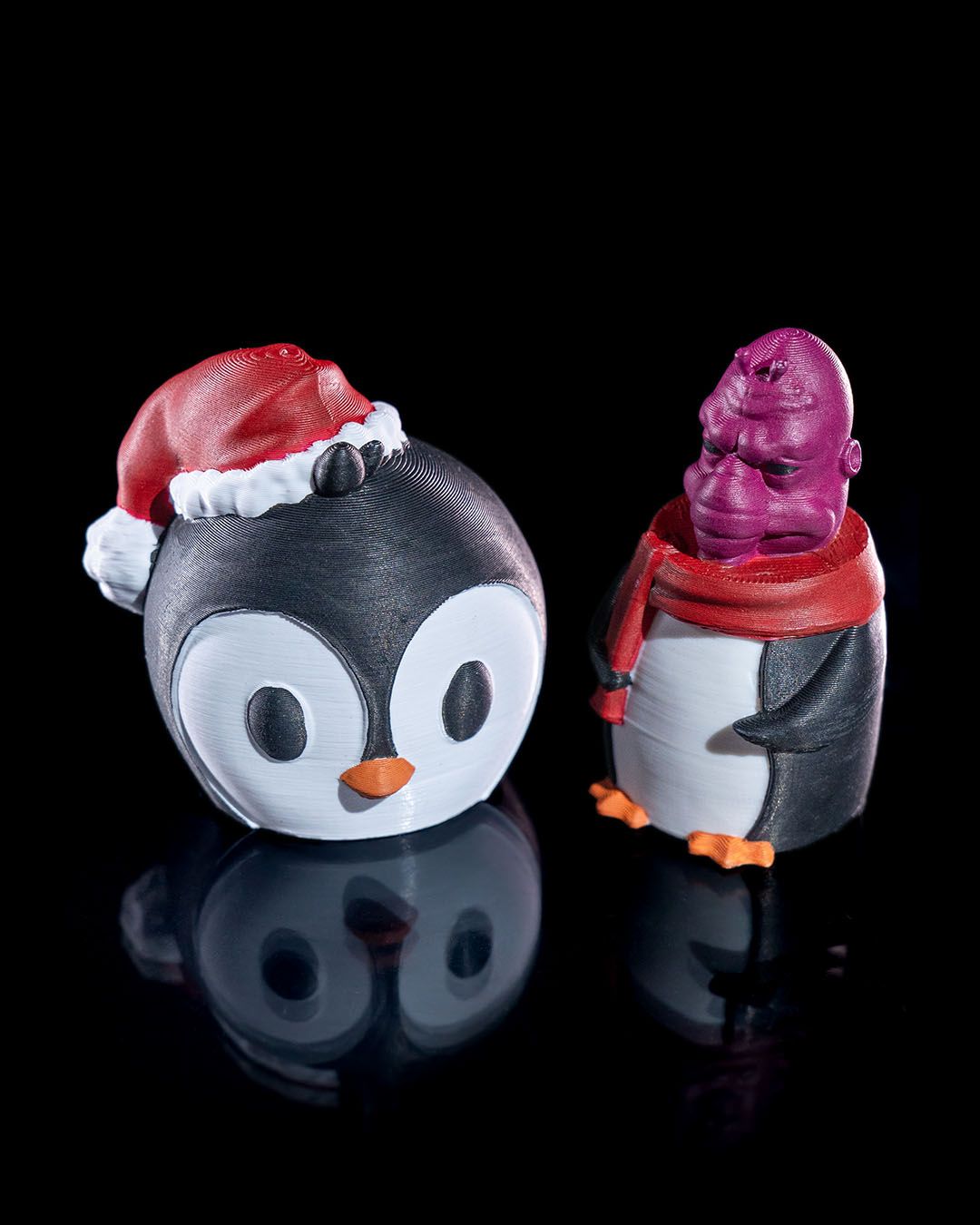 Alien Pinguin Weihnachtsdekoration Weihnachts-Pinguin Christbaumschmuck 18CM