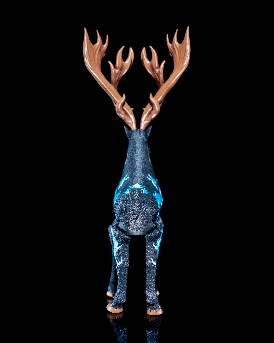 Waldhüter Bewegliche Rentierfigur 20 cm (Riesengröße)