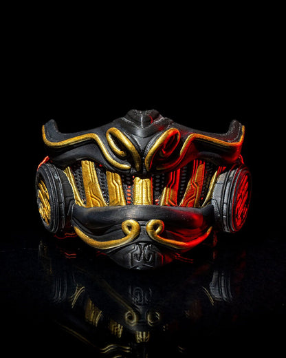 Halloween-Samurai-Maske Cyber-Samurai-Maske Halloween-Samurai-Maske