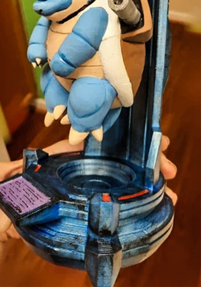 Pokémon Blastoise Figur Pokémon Laboratorium Blastoise Objekt Groß