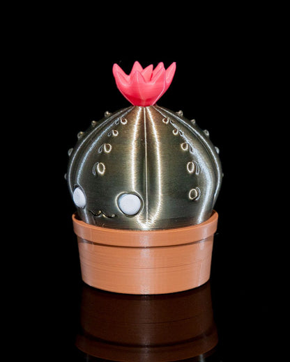 Wüstenblumen Kaktus Gewürzmühle Tabakmühle Grinder 9CM