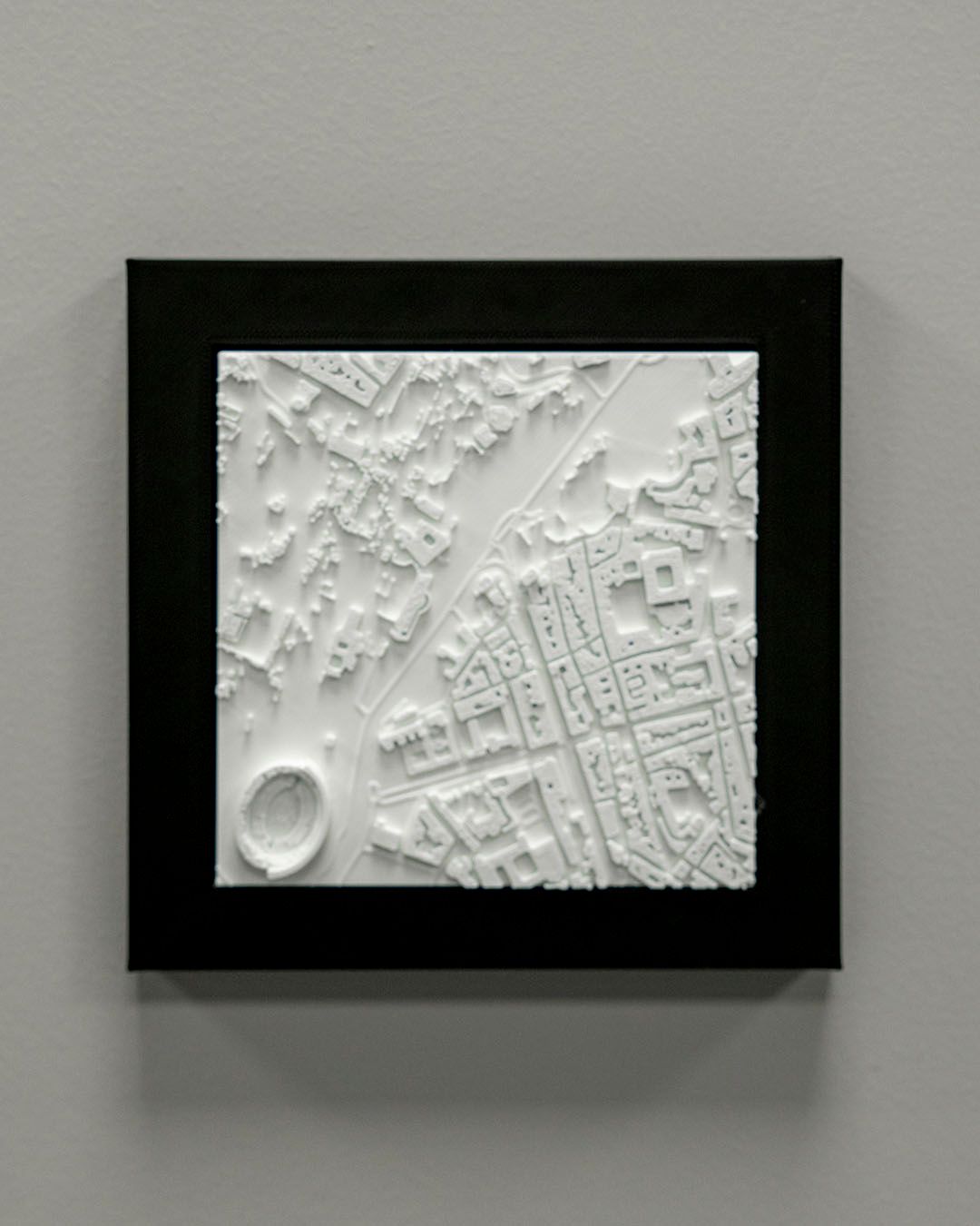 Sydney 3D-Stadtbild Dekorative Minimalistische Wandtafel Sydney Tafel