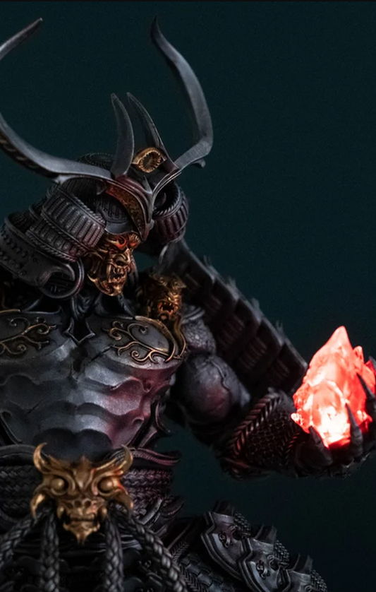 The Ancestors Tenjin Ninja Samuray Figür Lanetli Bilgin Samuray Figürü Büyük Boy