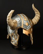 Skandinavischer Wikingerhelm Hörner Cosplay Hörner-Wikingerhelm Tragbar 35CM