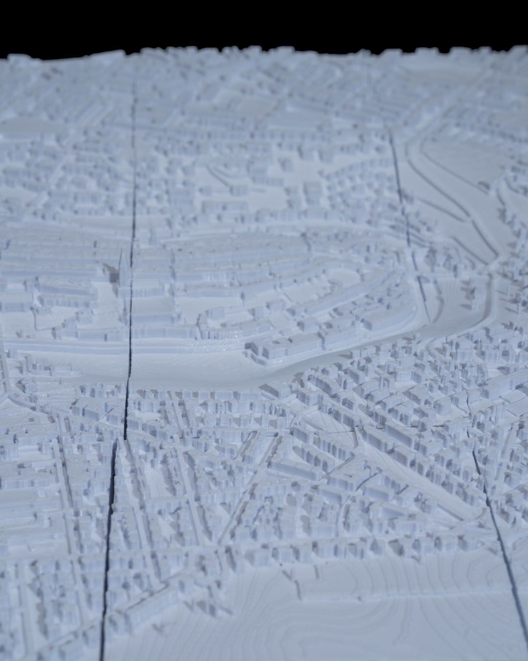 Bern 3D Stadt-Skyline Dekorative minimalistische Wandtafel Schweiz Bern Ta