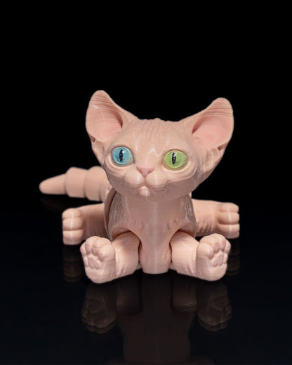 Sphynx Bewegliche Katzenfigur