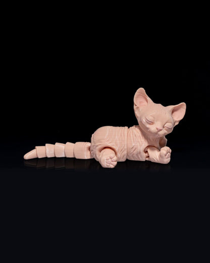 Sphynx Bewegliche Katzenfigur