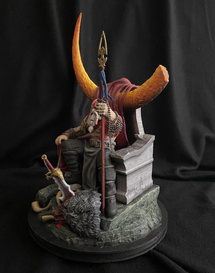 God of War Kratos Figur God of War Alter Kratos Objekt 25CM Groß