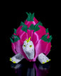 Drachenfrucht bemalte Figur Drachenfrucht Schildkröte Dekoobjekt 12CM