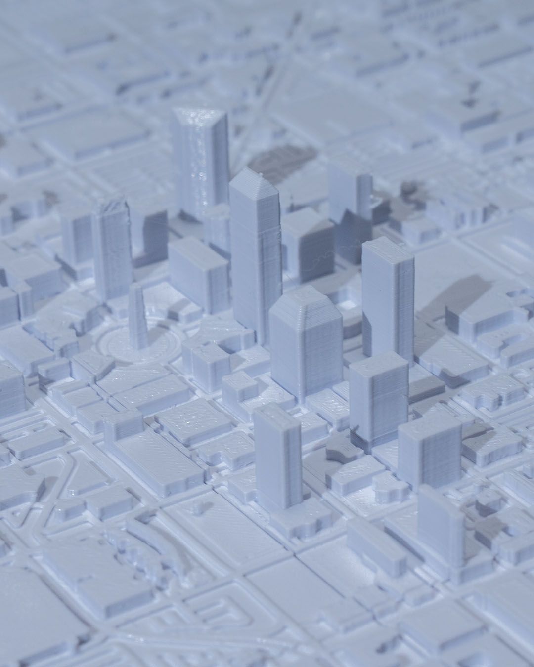 Indianapolis 3D-Stadtsilhouette, dekoratives, minimalistisches Wandbild Indiana