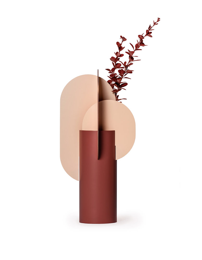 Louis Abstrakte Vase Groß 25 CM Dekorative Hartplastik Abstrakte Vase