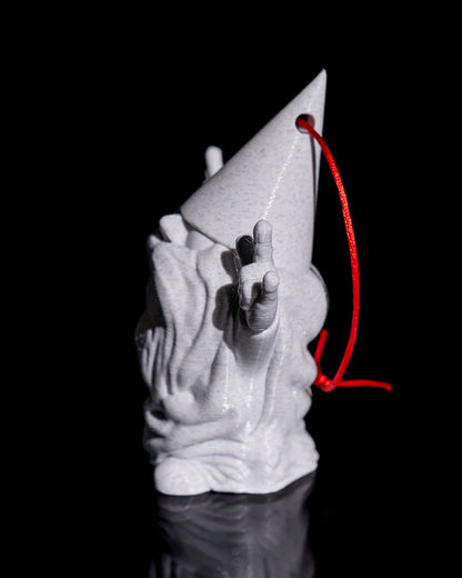 Rocker Zwerg Weihnachtsschmuck Verrückter Zwerg Weihnachtsbaumschmuck 10CM