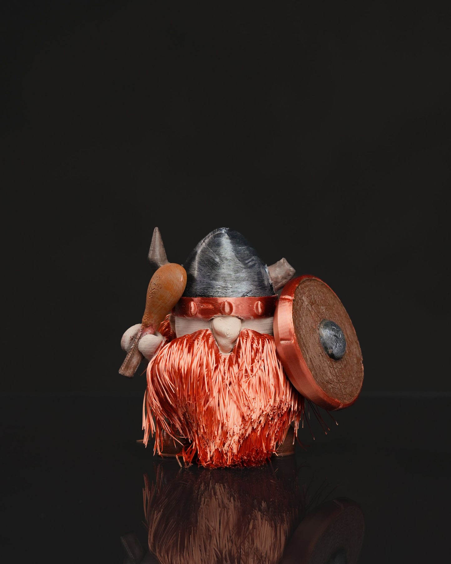 Wikinger Zwerg Hornhelm Trio Hjalmar Hornhelm Dreier Figur