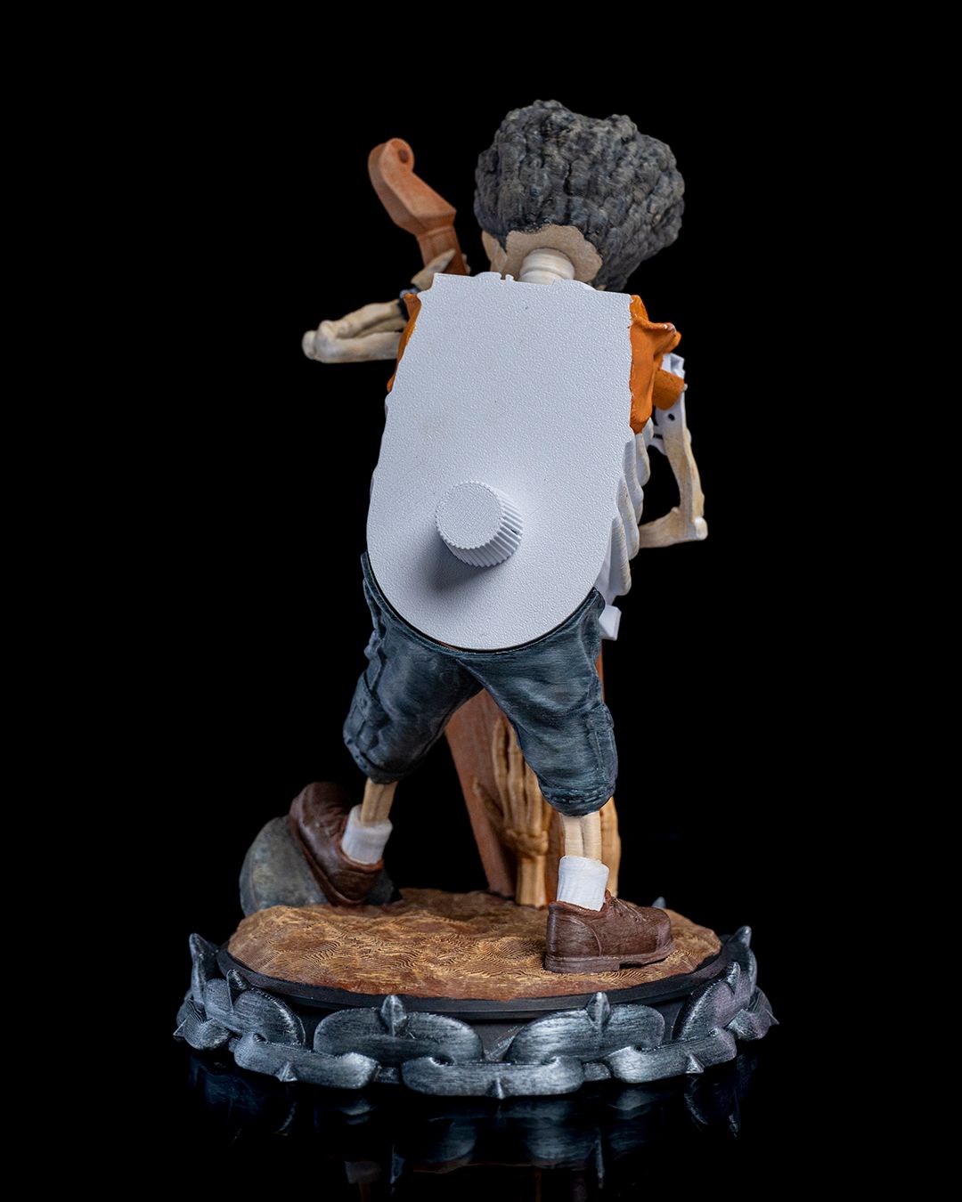 Mechaniker - Raybone Brown Bemalte Figur 15 cm