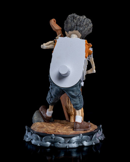 Mechaniker - Raybone Brown Bemalte Figur 15 cm
