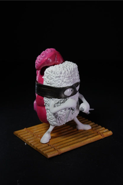 Japanische Ninja Sushi Figur Tunatello Tako Tischdeko Figur