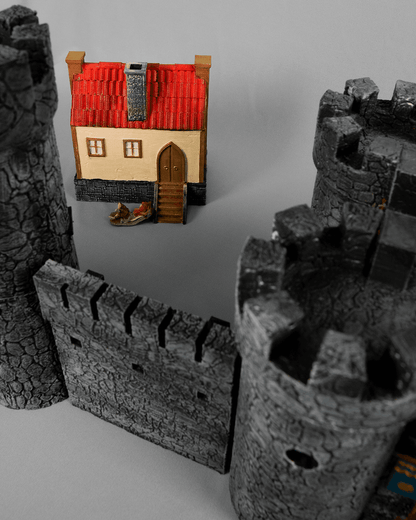 Age of Empires Festungs- und Hausspielset Wächter von Istanbul Dungeon Walls S