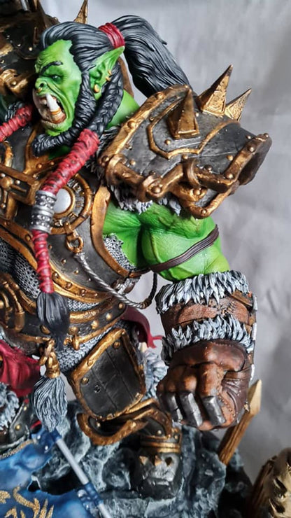 World Of Warcraft Thrall Figur WOW Thrall Kriegshäuptling Objekt 25CM Groß