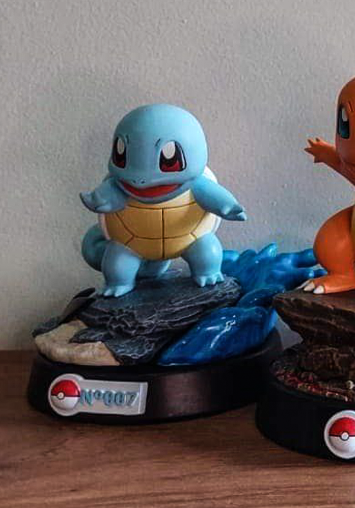 Pokemon-Figuren Pokemon Bulbasaur Objekt Pokemon Squirtle Objekt Pokemon Charmander