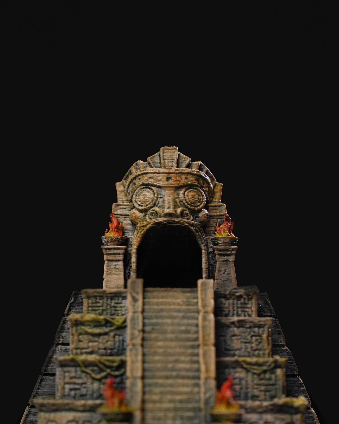 Antiker Tempel Dekorative Objekt Würfelturm 18CM
