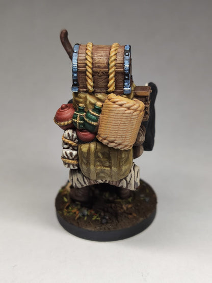 Hero of the Empire Dark Merchant Bemalte Figur Dunkler Händler Figur Groß