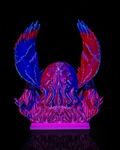 Halloween Totenkopf Engel Flügel XL Tischdeko 21CM