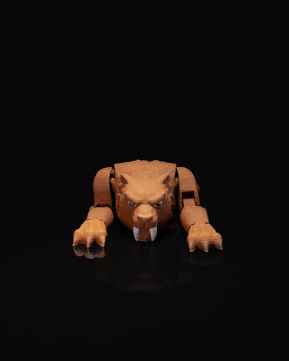 Ice Age Säbelzahntiger Bewegliches Spielzeug