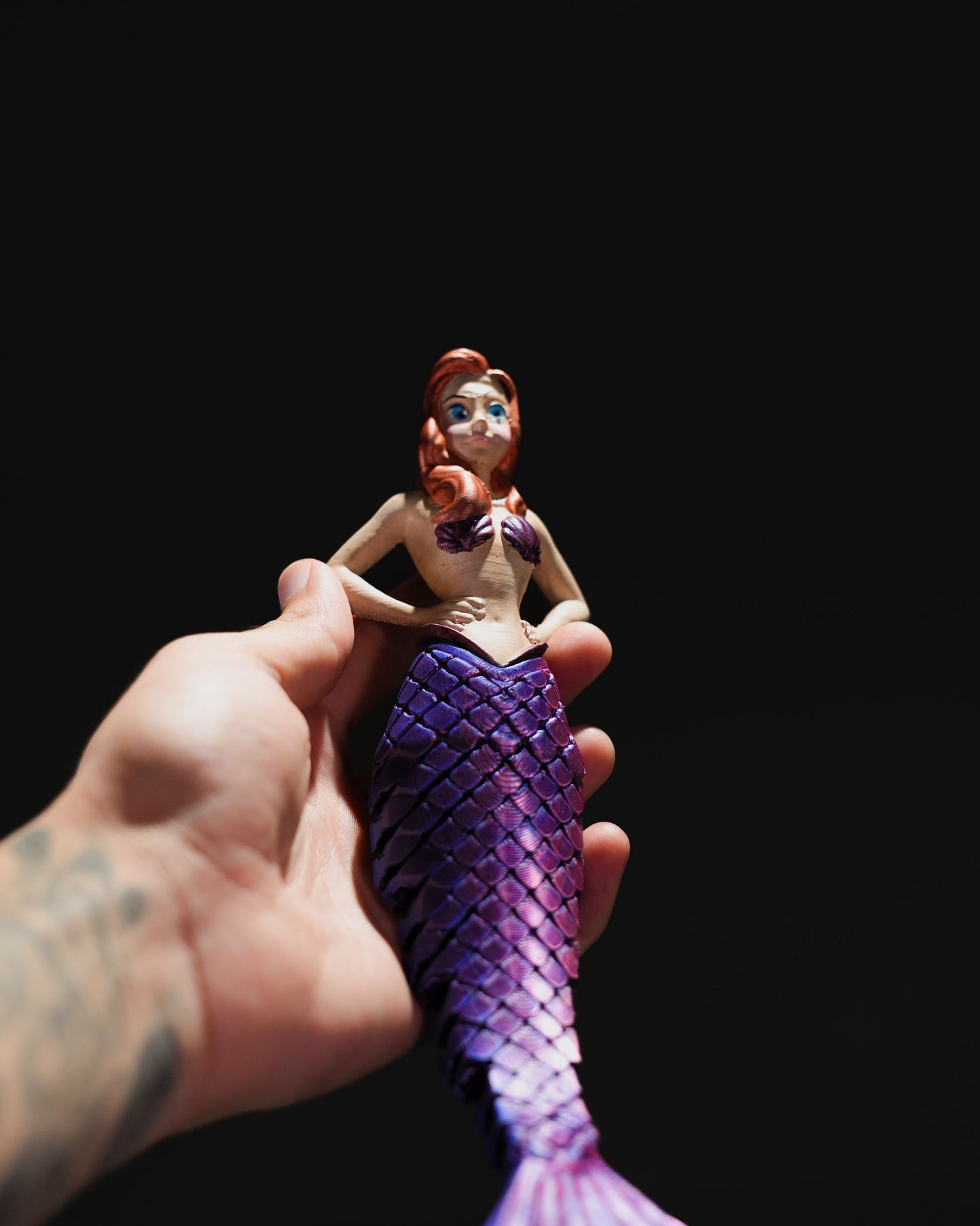 Bewegliche Meerjungfrau Mandy Spielzeug Meerjungfrau 23 CM