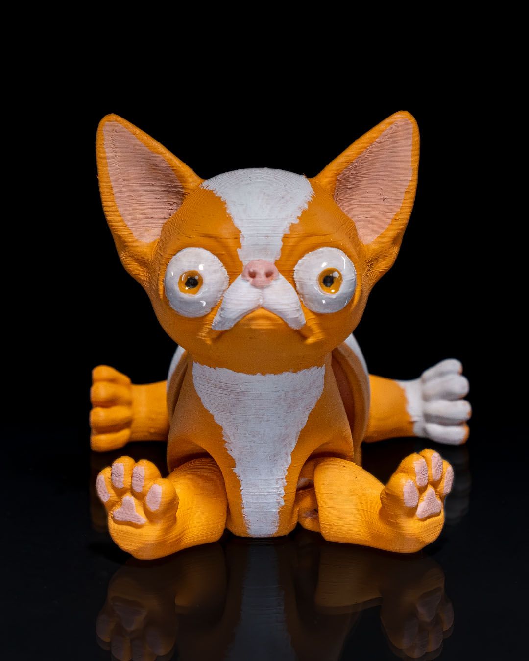 Richard Chihuahua Hund Bewegliches Spielzeug 15CM